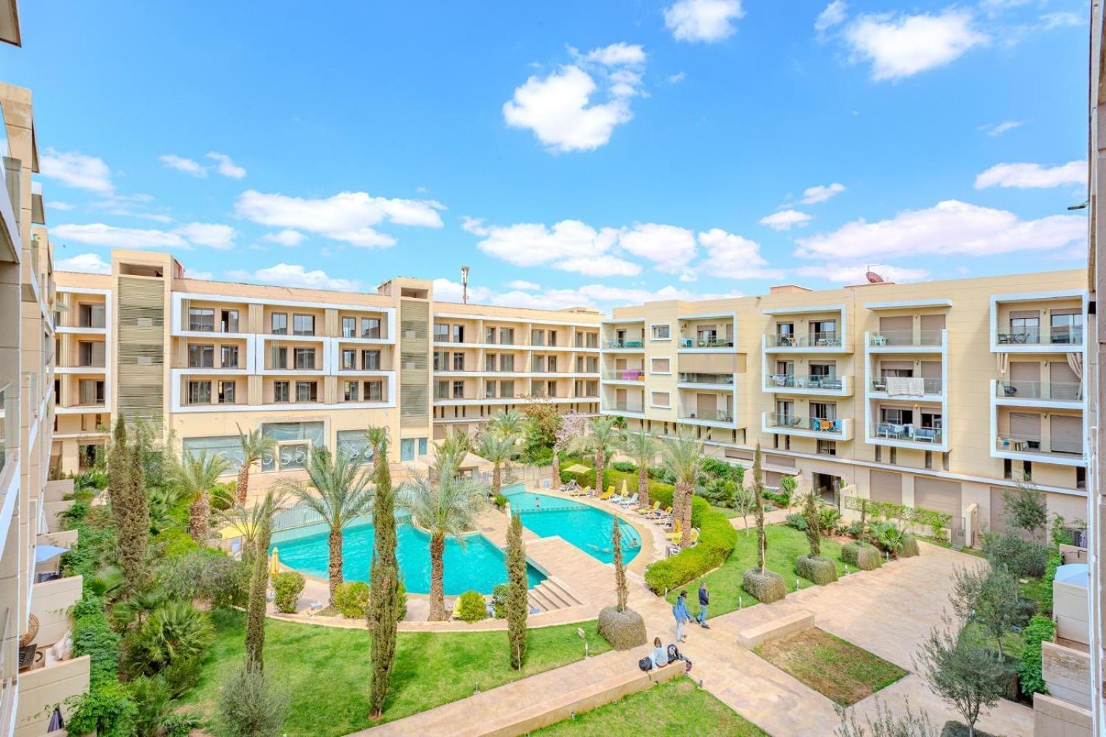 شقة Royal Deluxe Platinum - Marrakech, Luxe Pool View مراكش المظهر الخارجي الصورة
